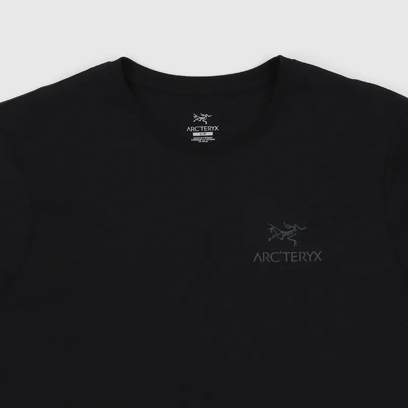 Arcteryx Emblem T Shirt Black-1