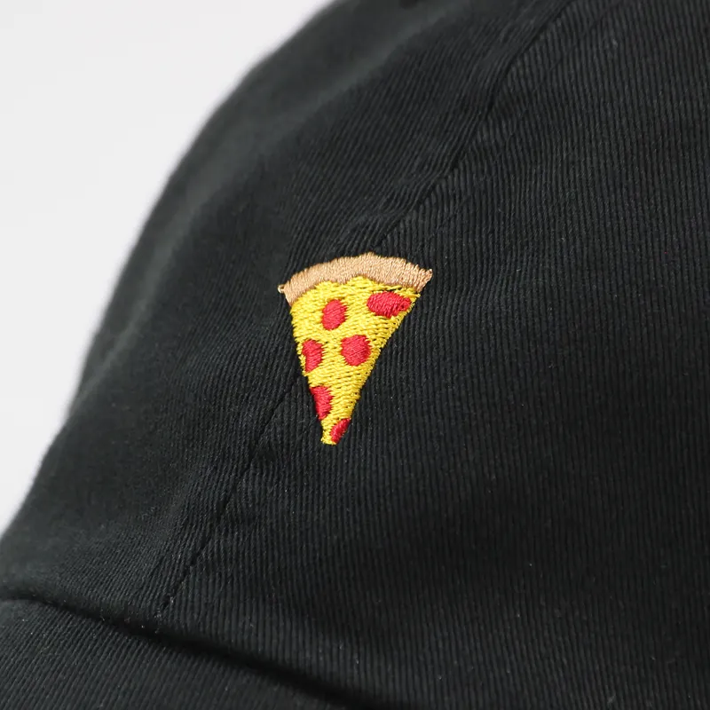 Pizza Skateboards Emoji Delivery Boy Cap Black-1