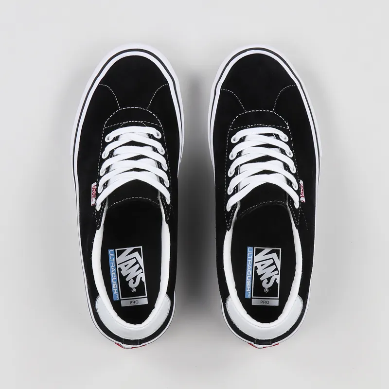 Vans Epoch Pro Shoes Black White-6