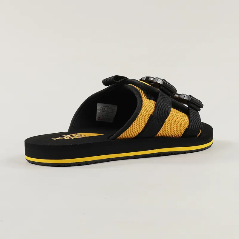 The North Face EQBC Slides Black Yellow-4