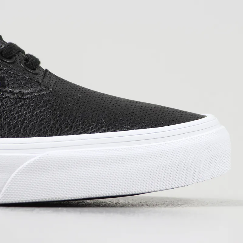 Vans Era Perf Leather Shoes Black-3