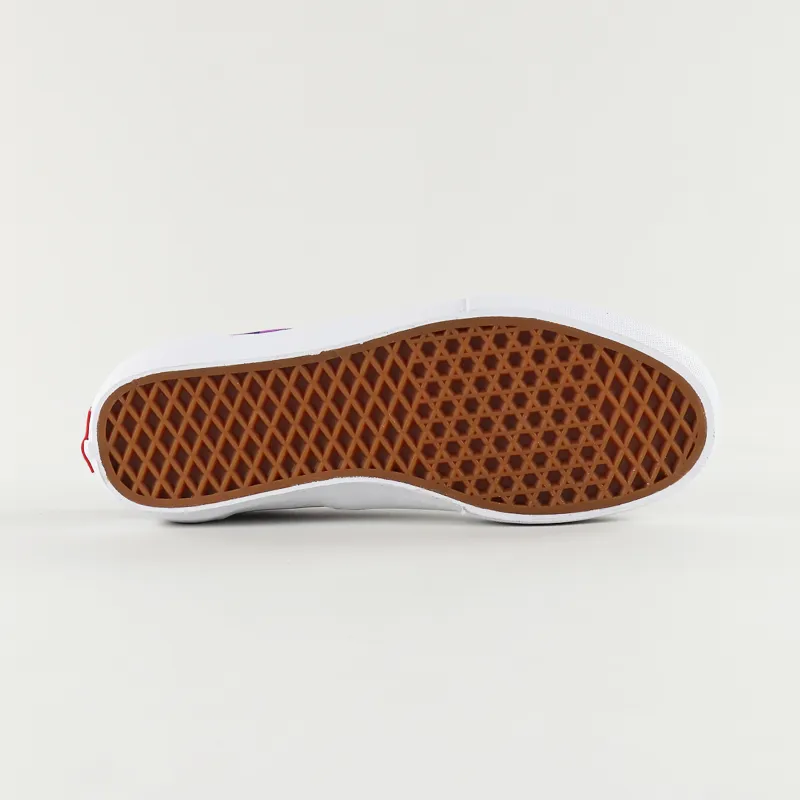 Vans x Baker Era Pro Kader Shoes Purple Checkerboard-8