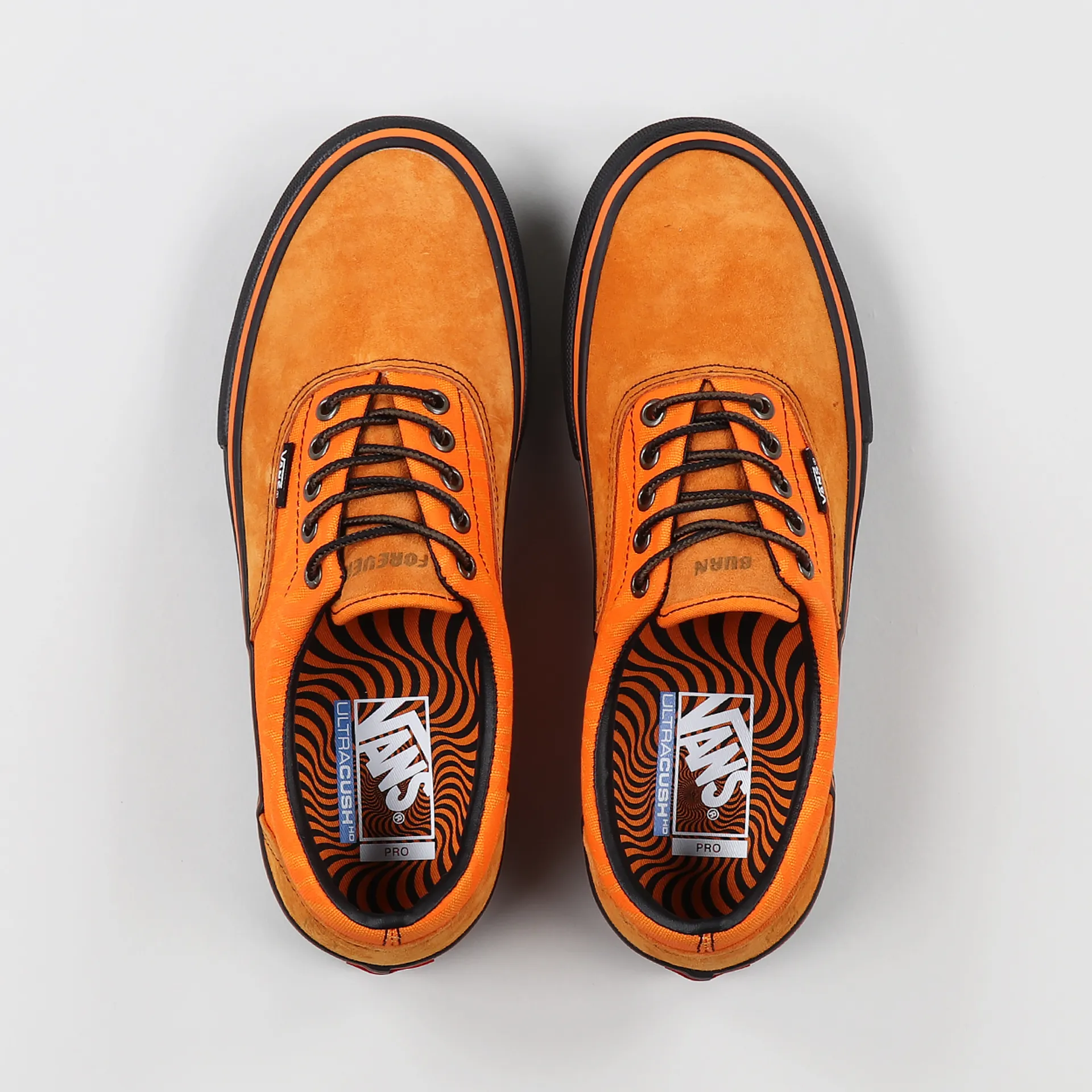 Vans x Spitfire Skate Era Pro Suede Canvas Shoes Cardiel Orange