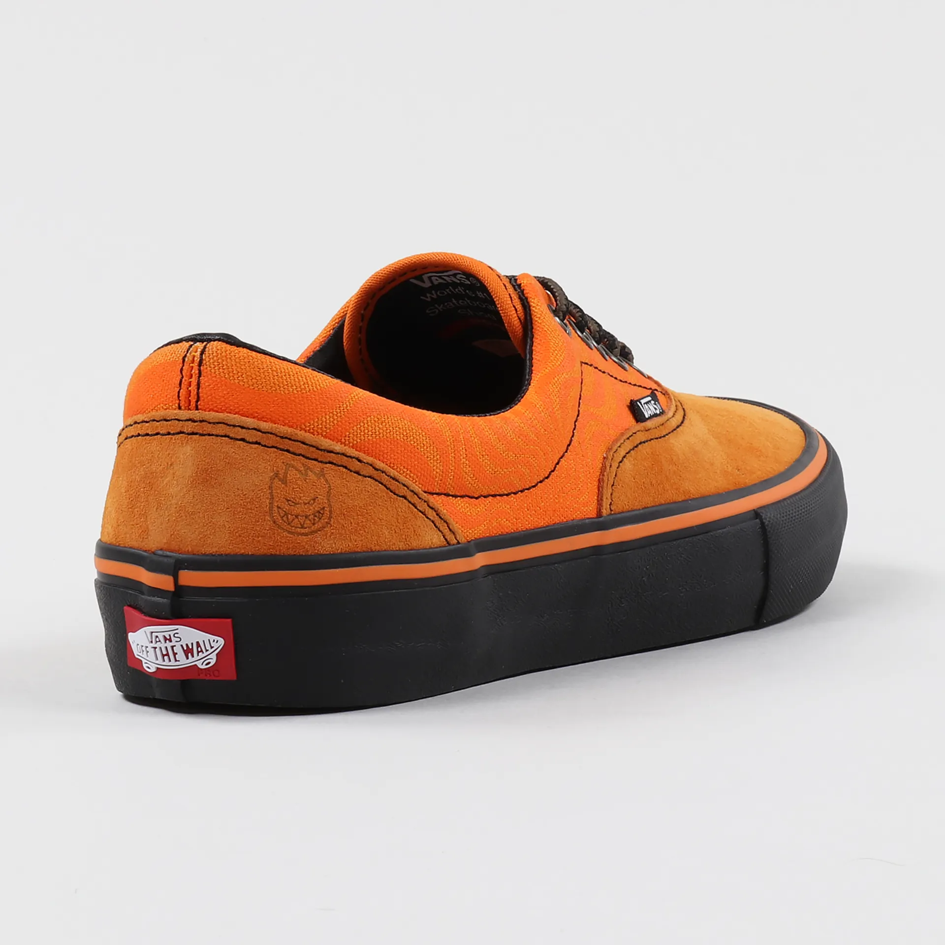 Vans x Spitfire Skate Era Pro Suede Canvas Shoes Cardiel Orange