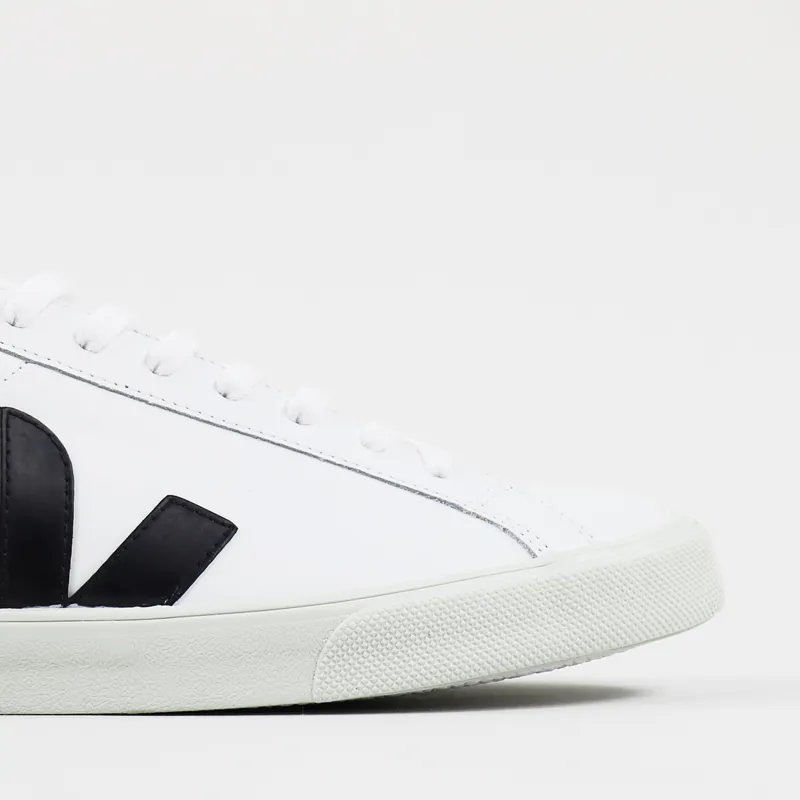 Veja Esplar Leather Shoes Extra White Black-3
