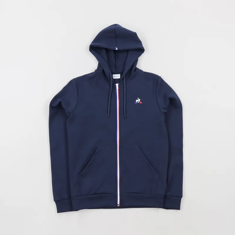 Le Coq Sportif Essentials Full Zip Hoodie Dress Blue