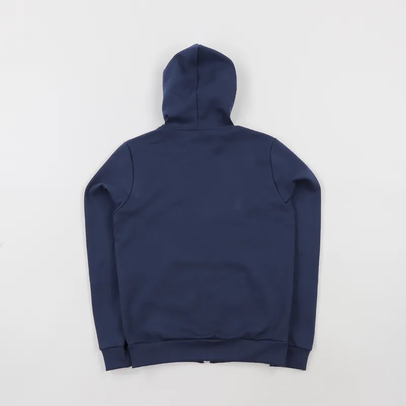 Le Coq Sportif Essentials Full Zip Hoodie Dress Blue-3