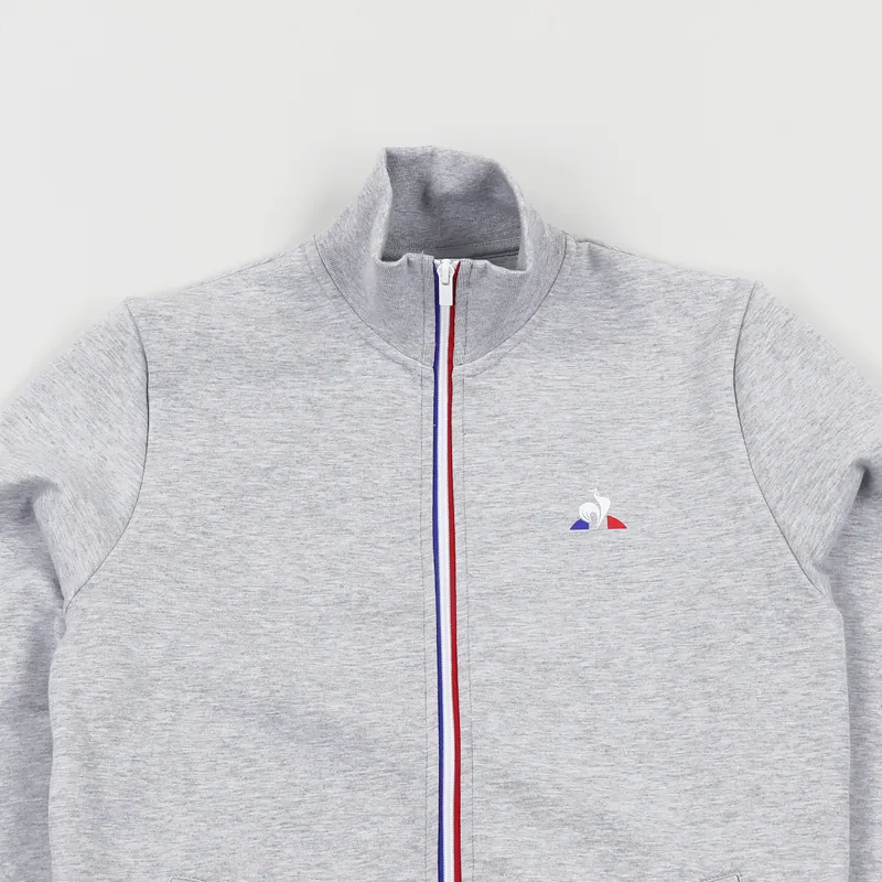 Le Coq Sportif Essentials Full Zip Sweat Grey-1