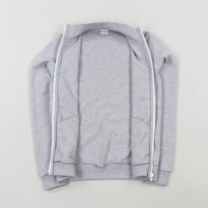 Le Coq Sportif Essentials Full Zip Sweat Grey-2