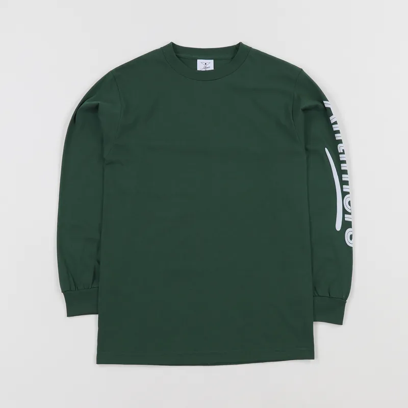 Alltimers Estate Puffy Long Sleeve T Shirt Forest Green