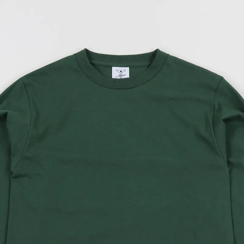 Alltimers Estate Puffy Long Sleeve T Shirt Forest Green-2