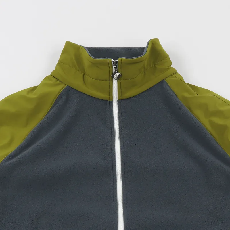 The North Face EX 1/4 Zip Fleece Asphalt Grey Fir Green-1