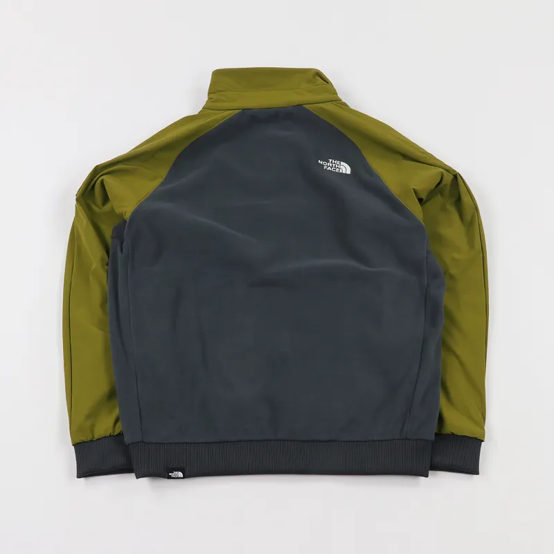 The North Face EX 1/4 Zip Fleece Asphalt Grey Fir Green-4