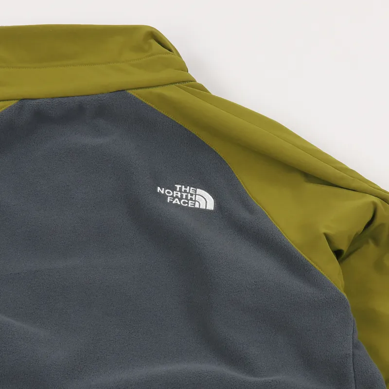 The North Face EX 1/4 Zip Fleece Asphalt Grey Fir Green-6