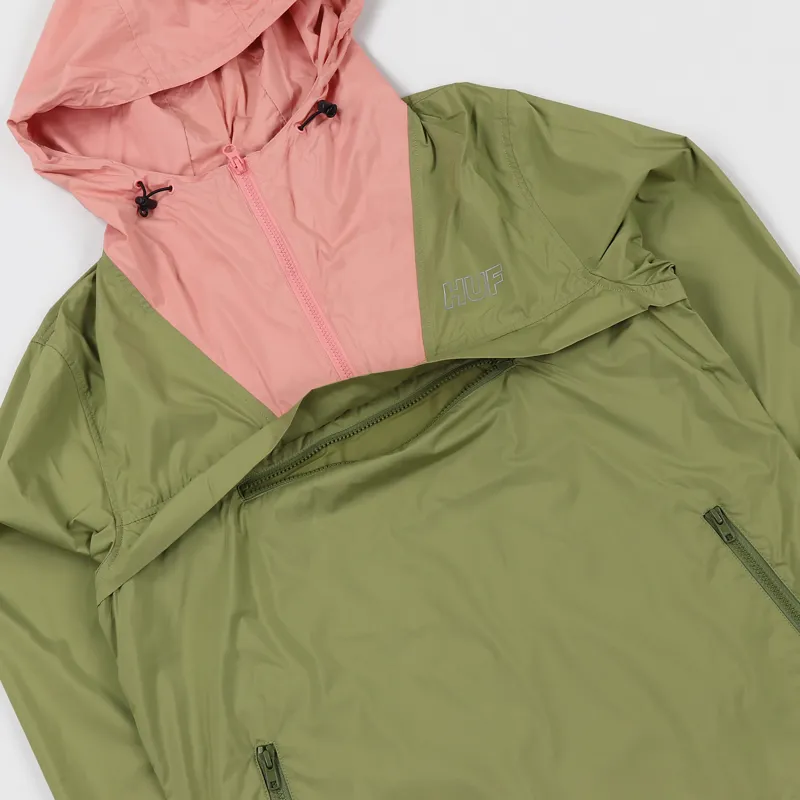 Huf Explorer Anorak Jacket Drab Olive-3