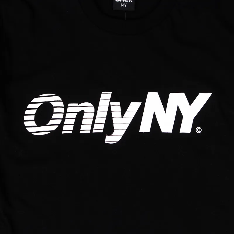 Only NY Express Logo T Shirt Black-1
