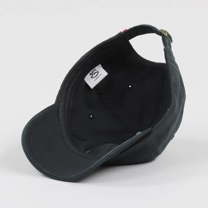 Sex Skateboards Eyes Dad Hat Black-4