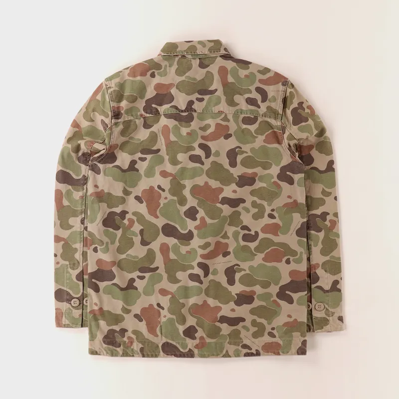 Wood Wood Fabian Shirt Taupe AOP-3