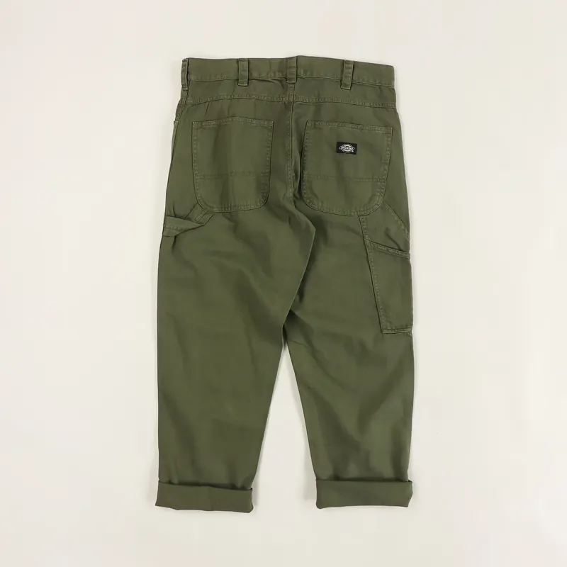 Dickies Lifestyle Mens Fairdale Pants Trousers Dark Olive Green