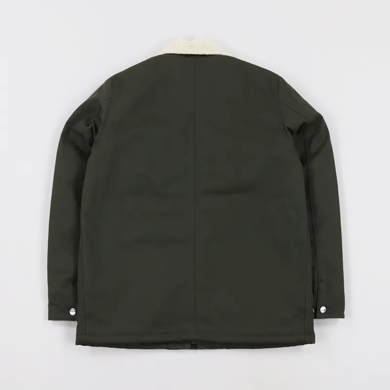 Carhartt WIP Mens Fairmount Sherpa Coat Jacket Cypress Green