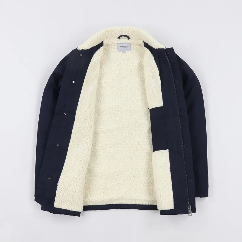 Carhartt fairmount sales coat navy