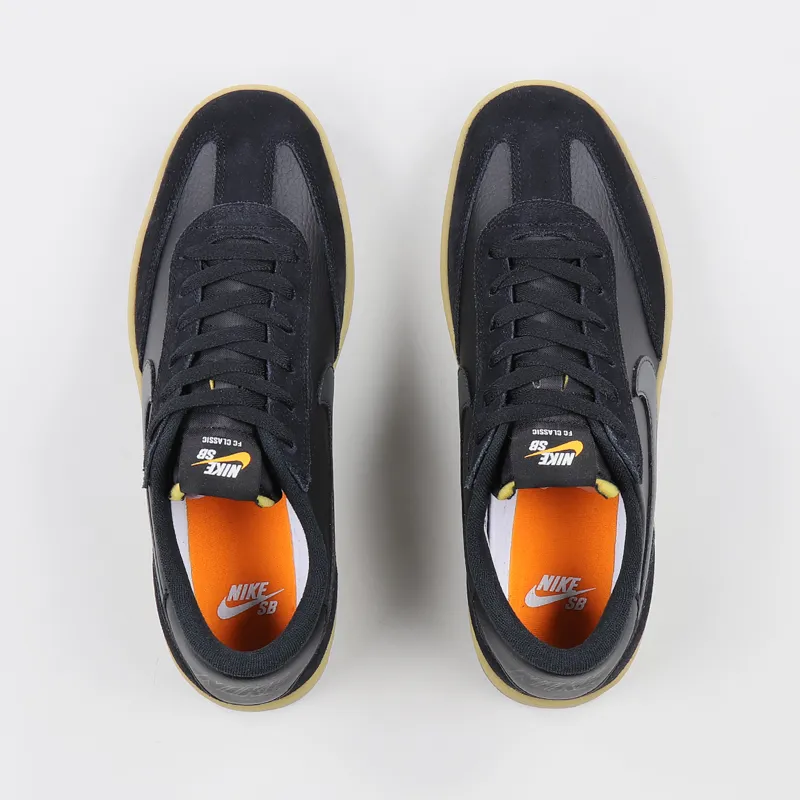 nike men's sb fc classic black sneaker