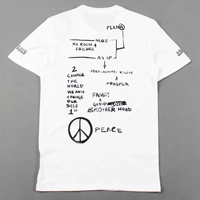 Adidas Skateboarding X ASAP Ferg Traplord Tee White-2