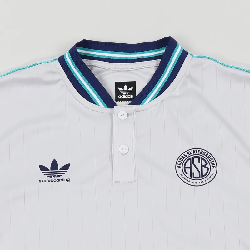 Adidas Skateboarding Ferrero FC Jersey Grey-1