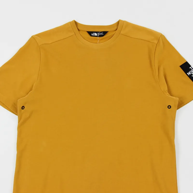 The North Face Black Label Fine 2 T Shirt Citrine Yellow-1