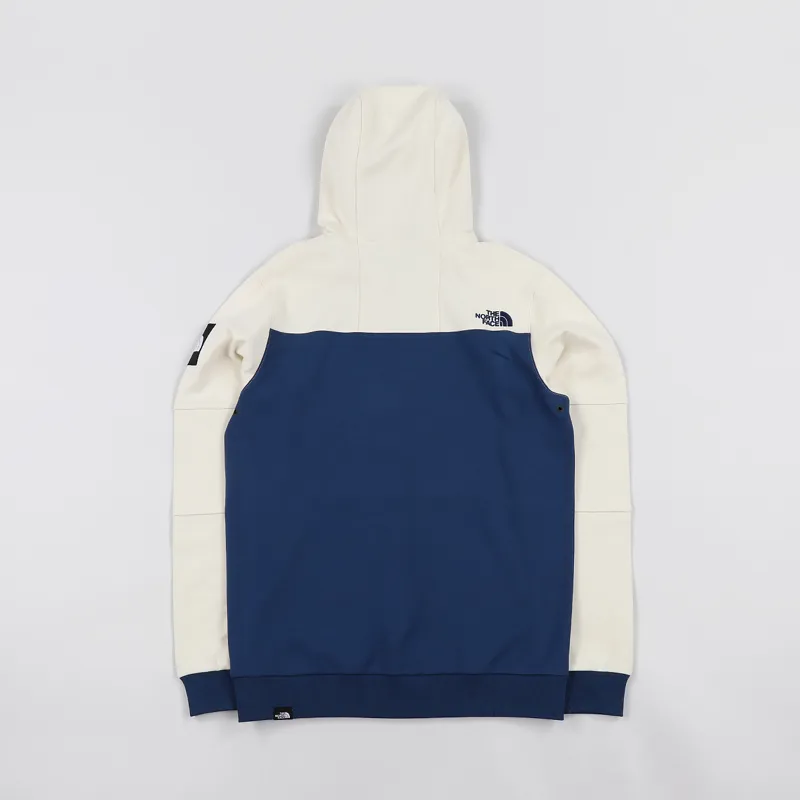 The North Face Black Label Fine Box Hoodie Blue Wing Teal White-3
