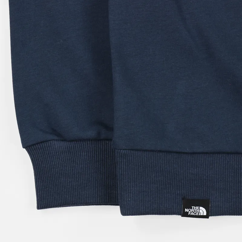 The North Face Black Label Fine Crew Light Sweater Urban Navy Yellow-5