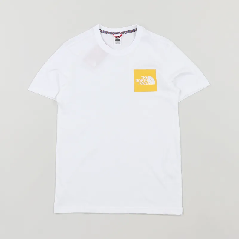 The North Face Black Label Fine T Shirt White Yellow