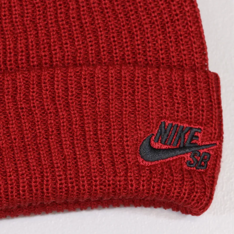 Nike SB Fisherman Beanie Gym Red-1