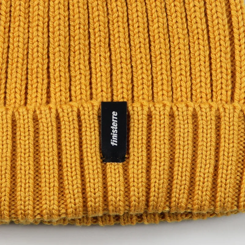 Finisterre Fisherman Merino Wool Beanie Dune-1