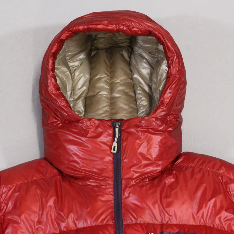 Patagonia Mens Fitz Roy High Loft Down Filled Parka Cochineal Red