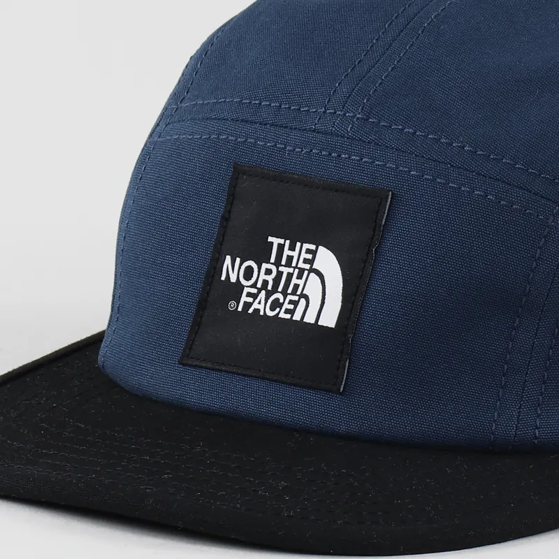 The North Face Five Panel Cap Blue Wing Teal-1