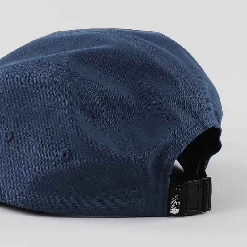 The North Face Five Panel Cap Blue Wing Teal-3