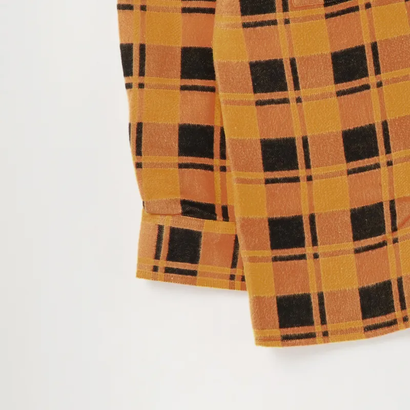 Stan Ray Flannel Shirt Burnt Orange-4