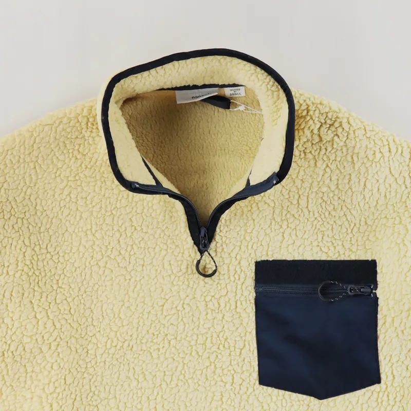 Nanamica Fleece Pullover Natural-2