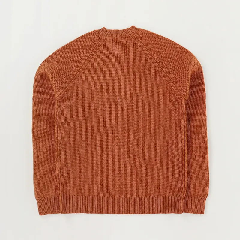 Samsøe And Samsøe Flint Crew Sweat Umber-3