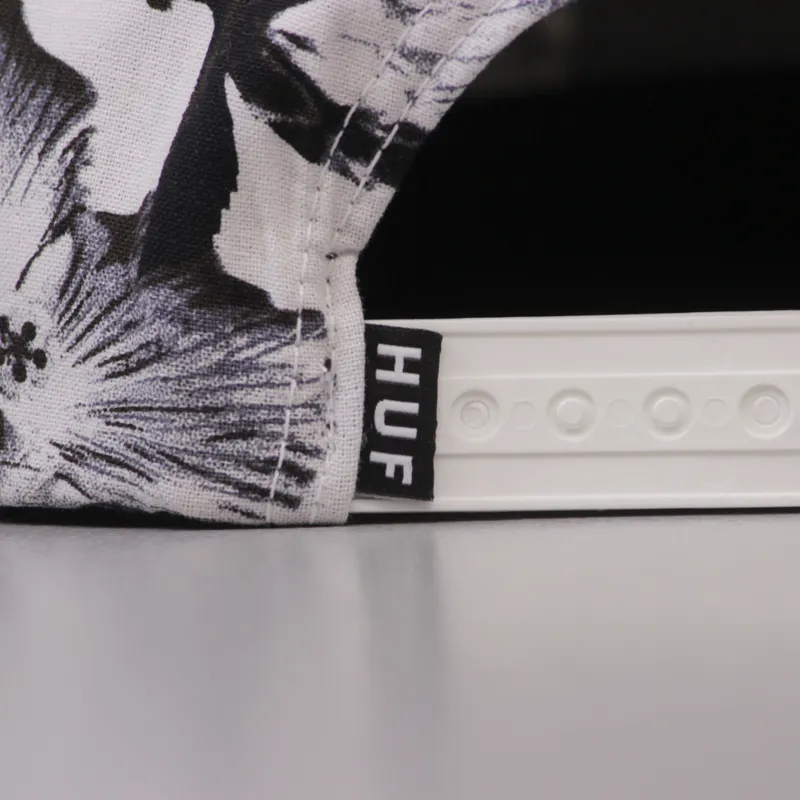 Huf Floral Box Logo Snapback White-5