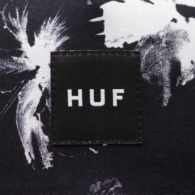 Huf Floral Box Logo Snapback Black-2