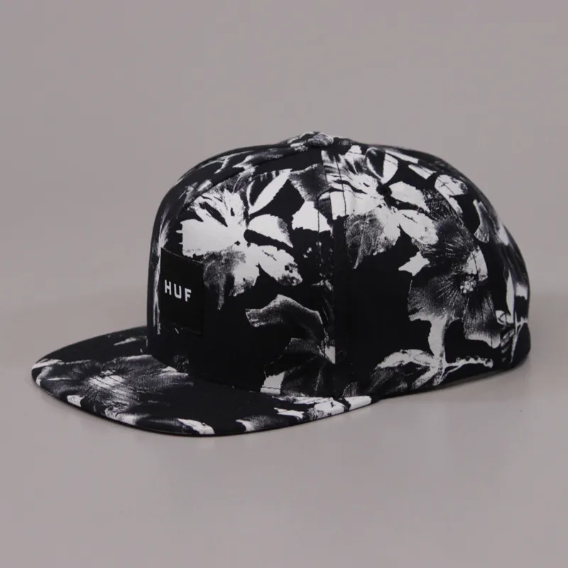 Huf Floral Box Logo Snapback Black