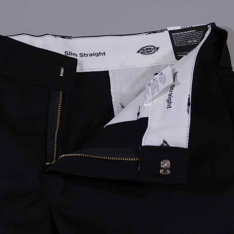 Dickies 873 Slim Straight Work Pants Black-5