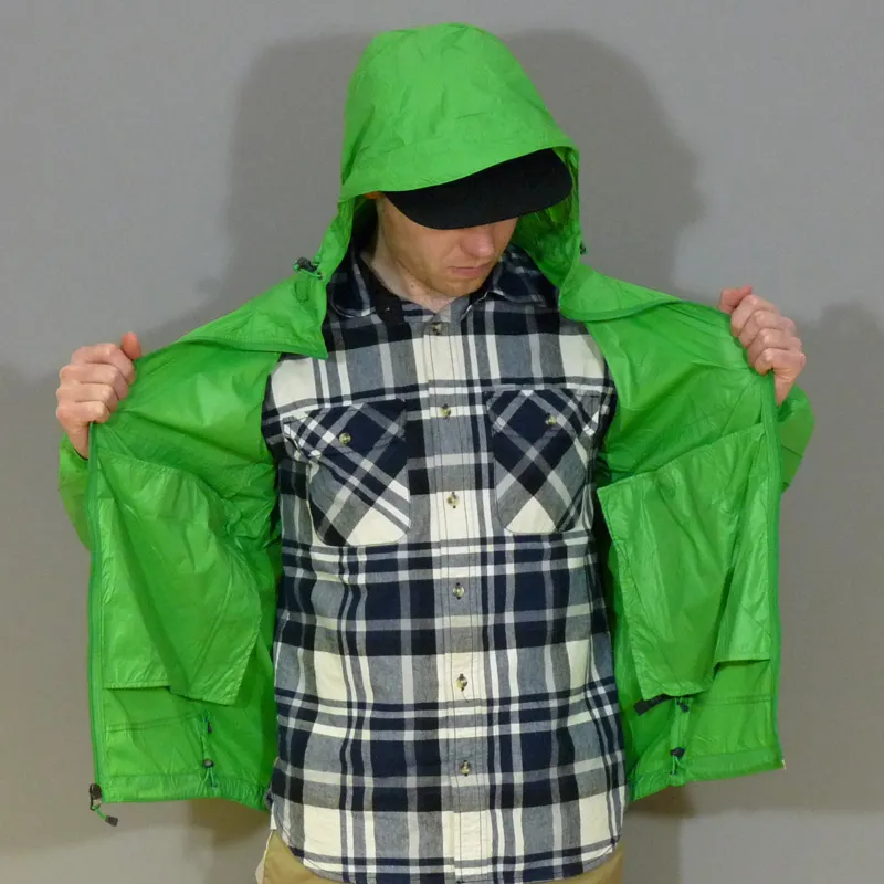 The North Face Mens Flyweight Hoodie - Triumph Green-2