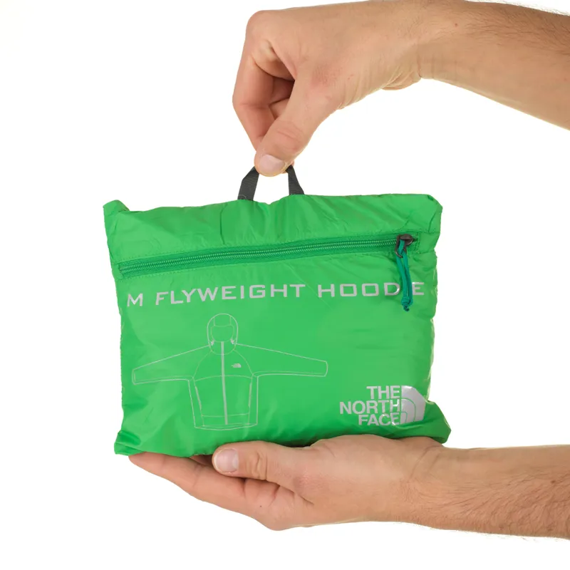 The North Face Mens Flyweight Hoodie - Triumph Green-10