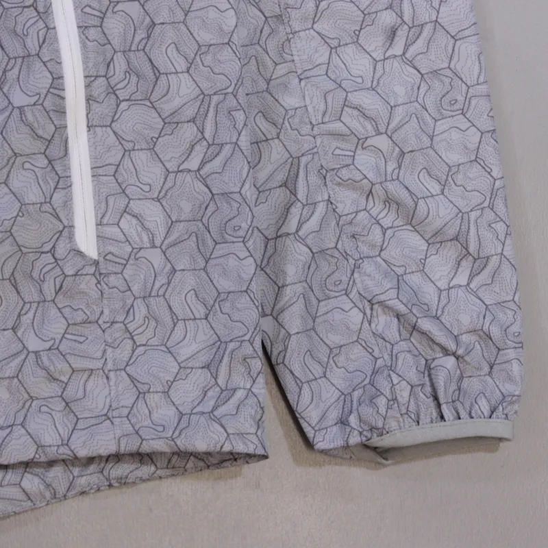 The North Face Mens Flyweight Hoodie Jacket High Rise Grey Hex-3