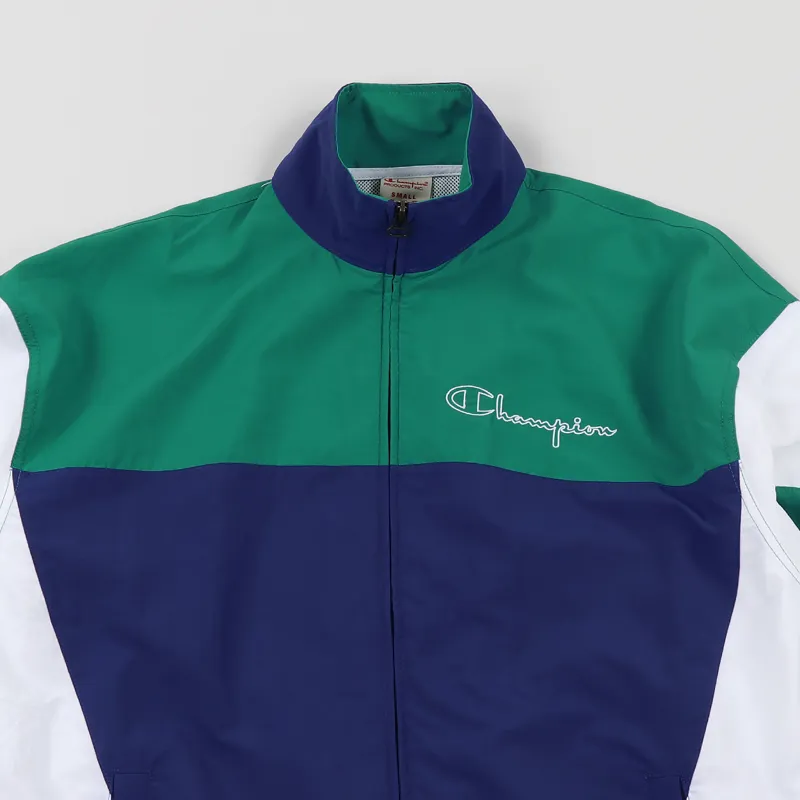 Champion reverse weave 2025 colour block track top
