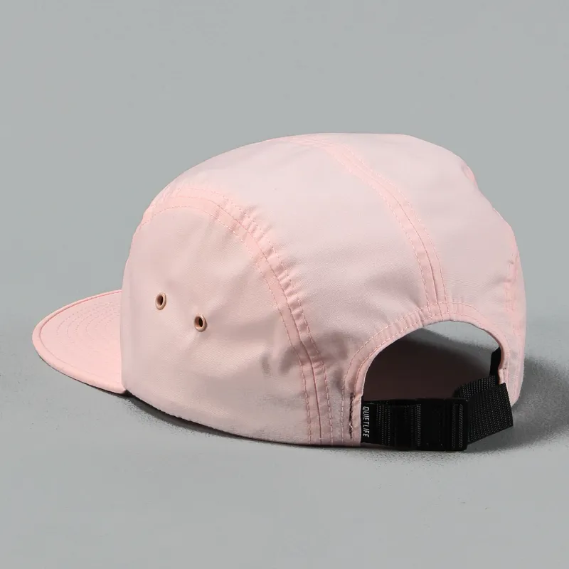 The Quiet Life Foundation Five Panel Cap Pink-2