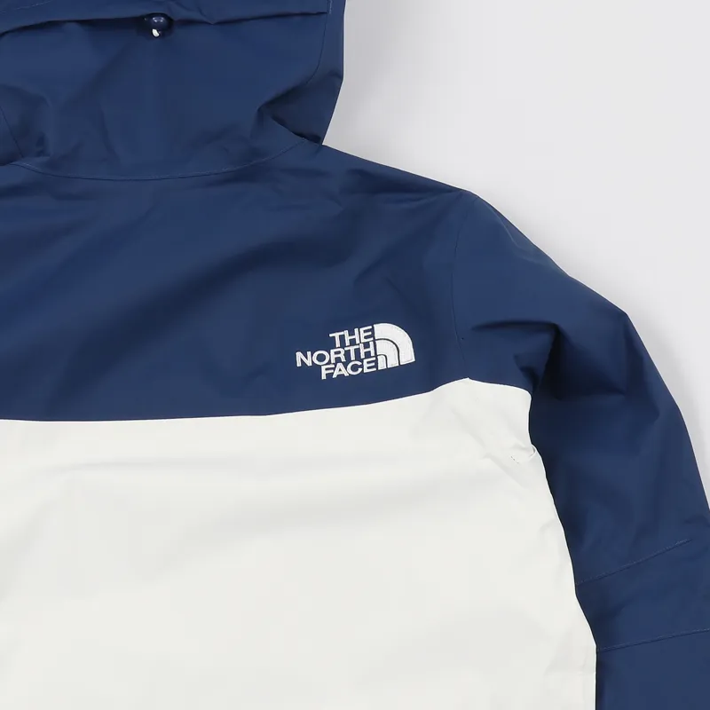 The North Face Fantasy Ridge Jacket Blue Wing Teal Vintage White-7